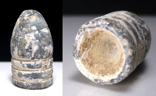 Petersburg VA Civil War Relic .55 Austrian Lorenz Bullet Dug by William Price