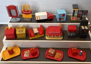 Lil McDonald’s Happy Meal Mini Toys Lot of 15 Fast Food Toys