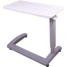 Carex Overbed Table and Hospital Bed Table - Table With Wheels