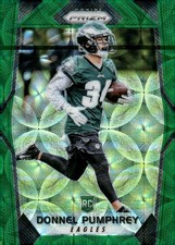 2017 Panini Prizm - Rookies Donnel Pumphrey #217 Green Scope Prizm 01/99 (RC)