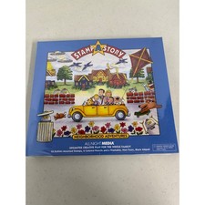 All Night Media Stamp-A-Story Neighborhood Adventures 33 Rubber Stamps Set NEW