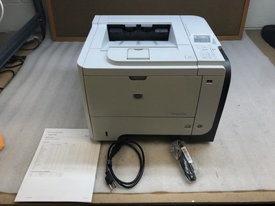 HP LaserJet P3015 Monochrome Laser Printer CE528A 10k Pg ct w/ Low Toner
