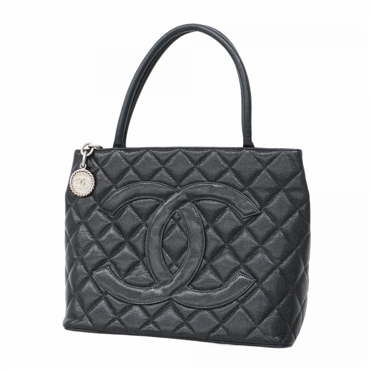 Chanel Silver Hardware Tote Bag 942460