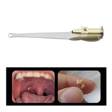 Tonsil Stone Remover Tool Oral Cleaner Comfortable to Grip Portable Stainless