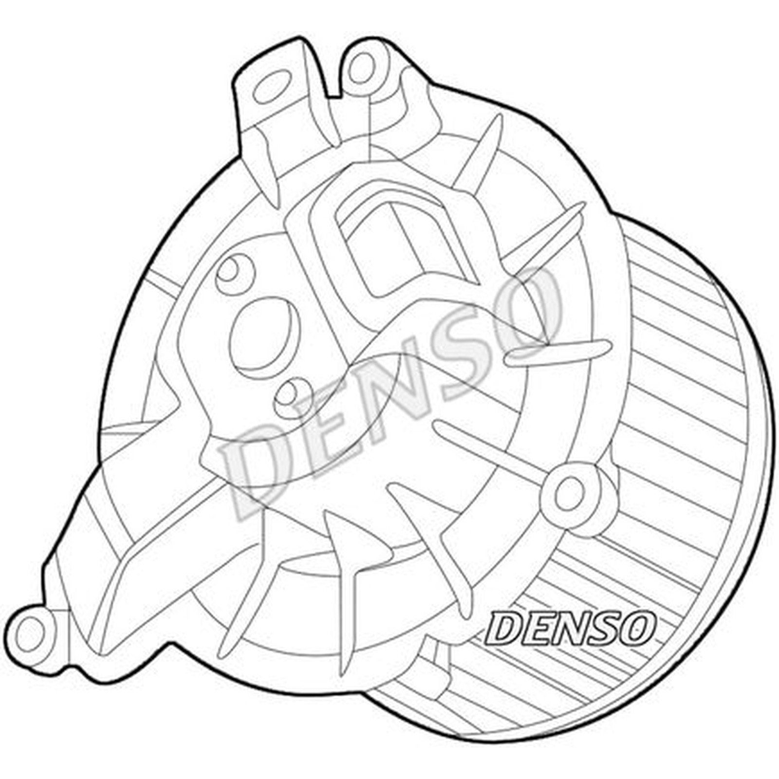 DENSO Cabin Blower Heater Fan - DEA12003 - Single