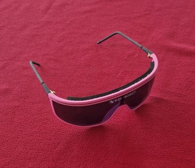 Rudy Project Sonnenbrille, Radbrille, inkl.1 Wechselglas, sehr leicht, pink, NOS