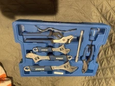 Kobalt Tool Set W/Case; Pliers,Screwdrivers,Extension,Wrench,Etc.