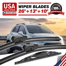 3PCS Front & REAR Wiper Blades For Chevrolet Chevy Trax 2013-2023 OEM Wiper