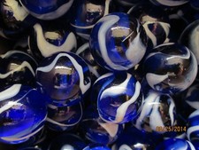 2 LBS 5/8 INCH MARBLES TIDAL WAVE MEGA / VACOR MARBLES