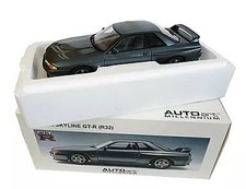 AutoArt 1/18 Nissan Skyline GT-R R32 Gun Gray Millennium Diecast Model