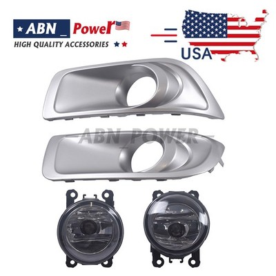 Fit For 2010-11-2012 Subaru Outback Fog Lights Front Bumper Lamp Kit A Pair US