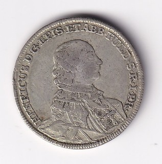 Coin Silver Fulda 20 Kreuzer 1763 Very Nice NSW Leipzig