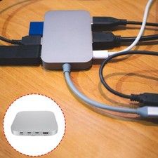 Aluminum Docking Station 40Gbps For Mini Computer NVMe Solid Disk Enclosure