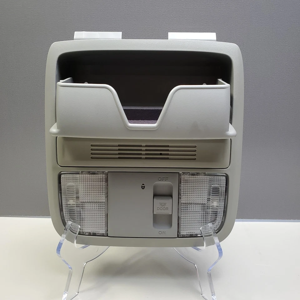 Honda Pilot Dome 2009-2015 gris claro OEM consola superior prueba sin techo corredizo Foto 3 de 4