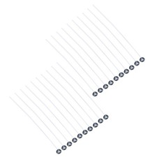 20pcs 20cm Candle Wicks 8 Inch COTTON Core Candle Making Supplies DIY Craft A