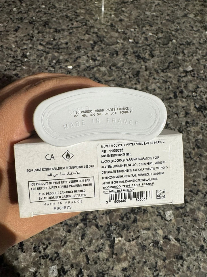 Silver Mountain Water de Creed 50 ml Foto 4 de 4