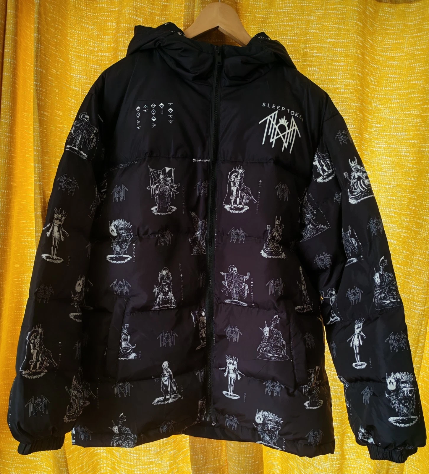 Sleeptoken Uk Tour Exclusive Puffer Jacket/coat Size Large New Without Tags