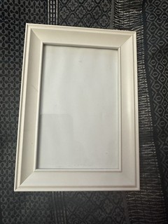 White Wooden Photo Frame 5”x7”