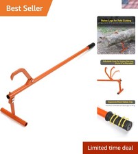 Adjustable 50.9" Log Jack - Ergonomic Steel Lifter for Safe Firewood Handling