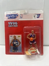 1996 Grant Hill Starting Lineup Ft Wayne Pistons Extended Series Action FigureD1