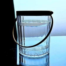 Shining Old Baccarat BACCARAT Simple Beauty Gold Toride Ice Bucket Ice
