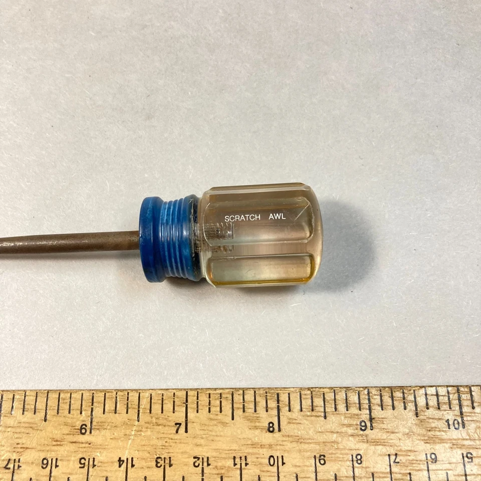 Escriba rascador vintage Craftsman 5 1/4" #41028 E WF EE. UU. Foto 4 de 4