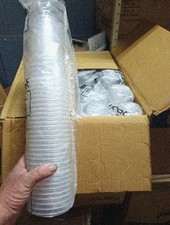 Karat CKPP32 32 oz. PolyPro PP Plastic Cups - Translucent 600ct,  106