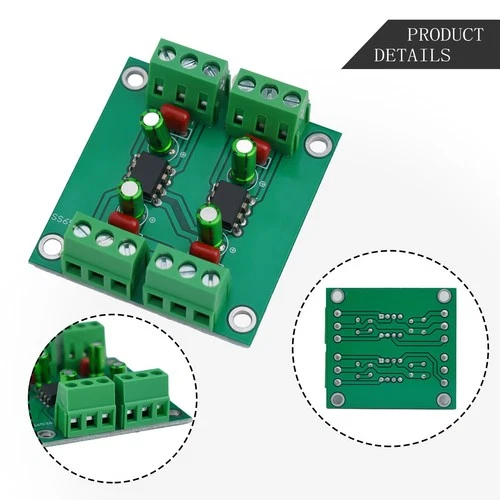 High Performance DRV134PA Low Distortion Unbalanced to Balanced Converter