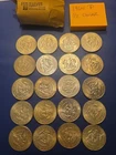 1964 Kennedy Half Dollars ROLL of 20 Coins, 90% Silver PHILADELPHIA
