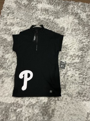 DKYN Sports Women's Long Sweat Top Size M Color Black Short Sleeves