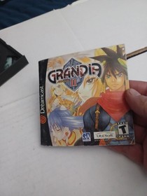 Grandia II 2 Sega Dreamcast DC Game Complete W/ Soundtrack + Manual