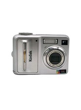 Kodak EasyShare C653 6.1MP Silver Compact Digital Camera For Parts or Repair
