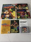 BANJO-KAZOOIE Nintendo 64 Complete CIB Box Manual Player's Guide VHS toysrus N64