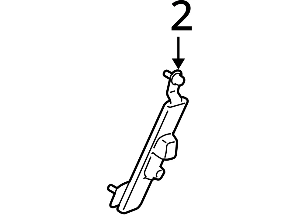 SE ADAPTA A 2004-2009 MAZDA 3 AJUSTADOR HOMBRO BS1A5796077 - NUEVO OEM Foto 3 de 3