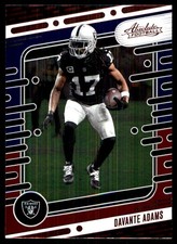 Davante Adams 2024 Panini Absolute #55 Raiders NFL READ FREE SHIP AutographDen