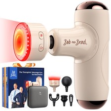 Q2 Ultra Mini Massage Gun with Red LED Therapy Infrared Heat Muscle Comfort Gift