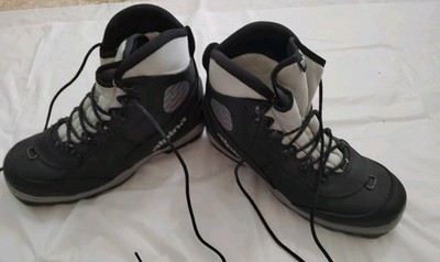 Black Alpina Backcountry Thinsulate insulated cross-country ski boots Size 8 US