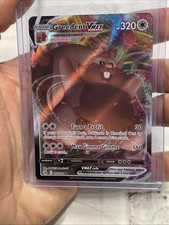 Greedent VMAX Ultra Rare SWSH08: Fusion Strike 218/264 NM Near Mint Pokemon Card