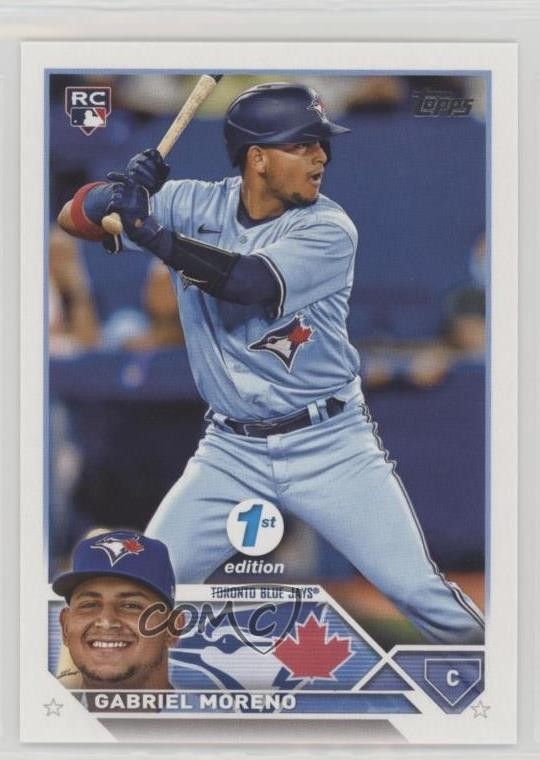 2023 Topps Series 1 1st Edition Gabriel Moreno #169 13c4