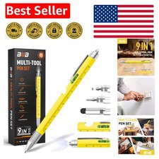 Elegant 9-in-1 Multitool Pen for Men - Perfect Stocking Stuffer Gifts