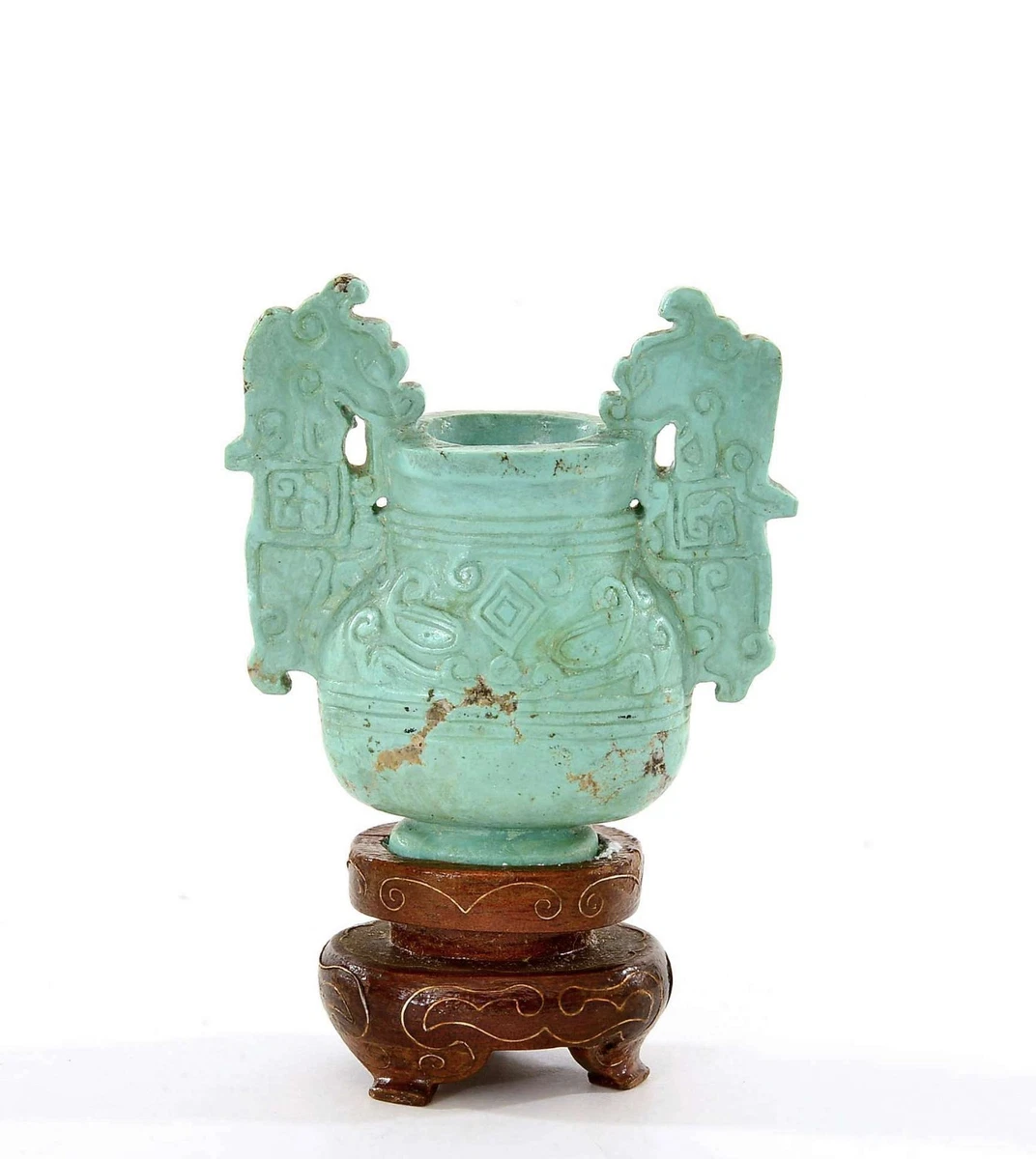 Antique Green Chinese Vases 1900-1940 for sale | eBay