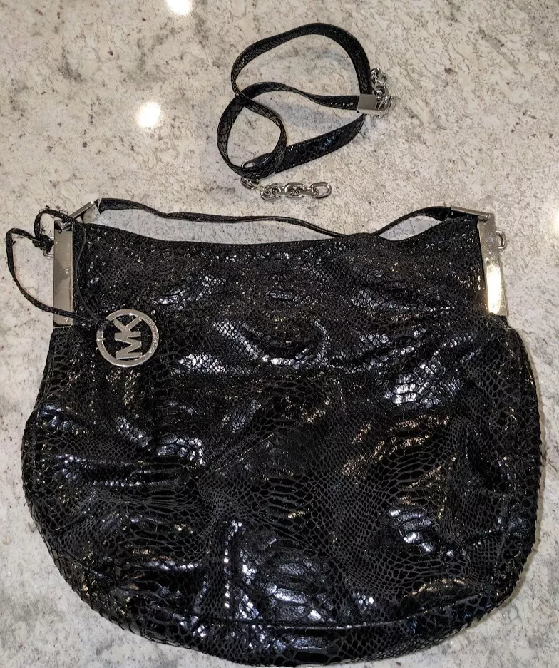 Michael kors black hobo deals purse