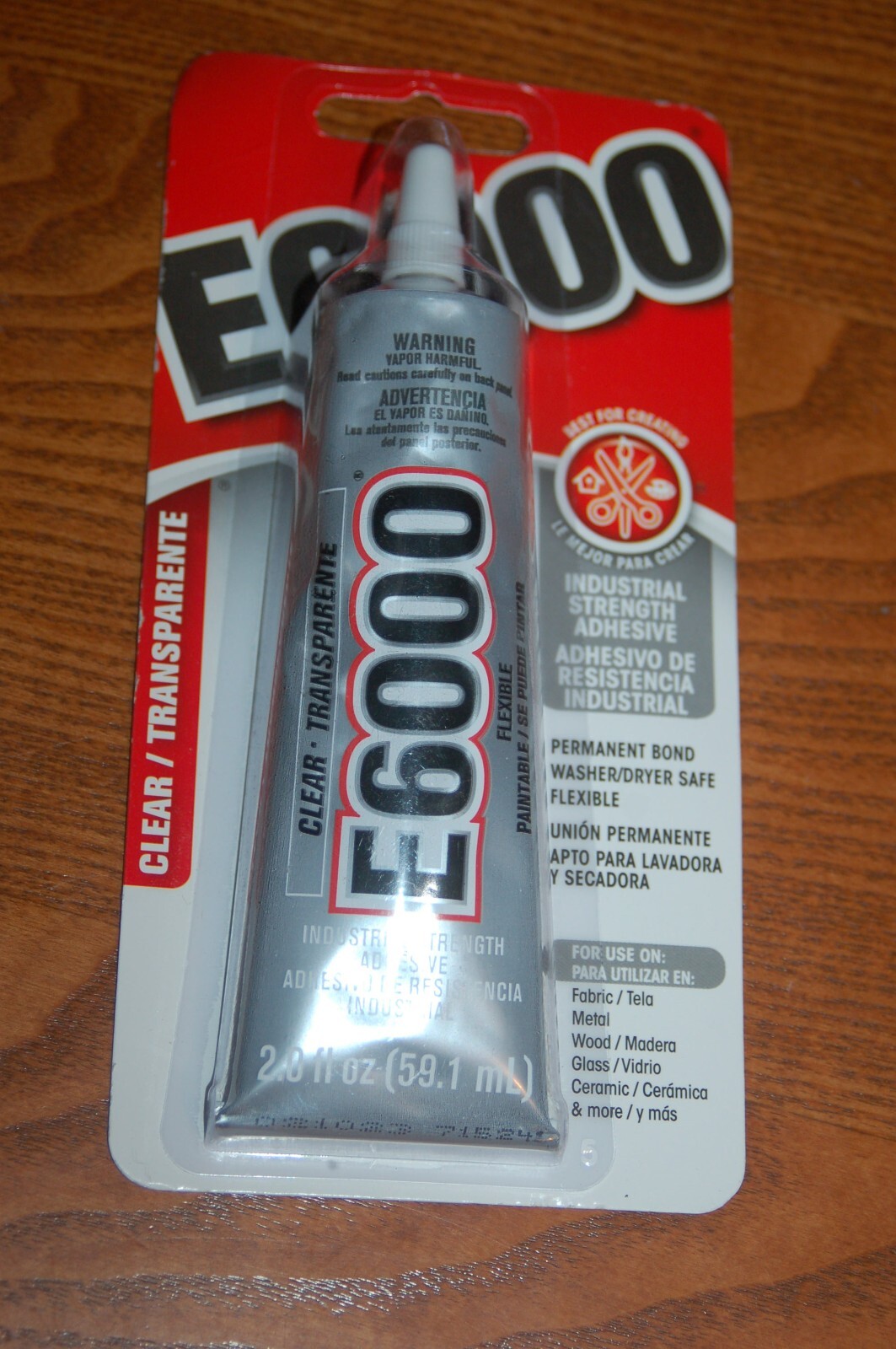 *NEW* E6000 Industrial Strength Adhesive 2 Oz Clear *NEW* eBay