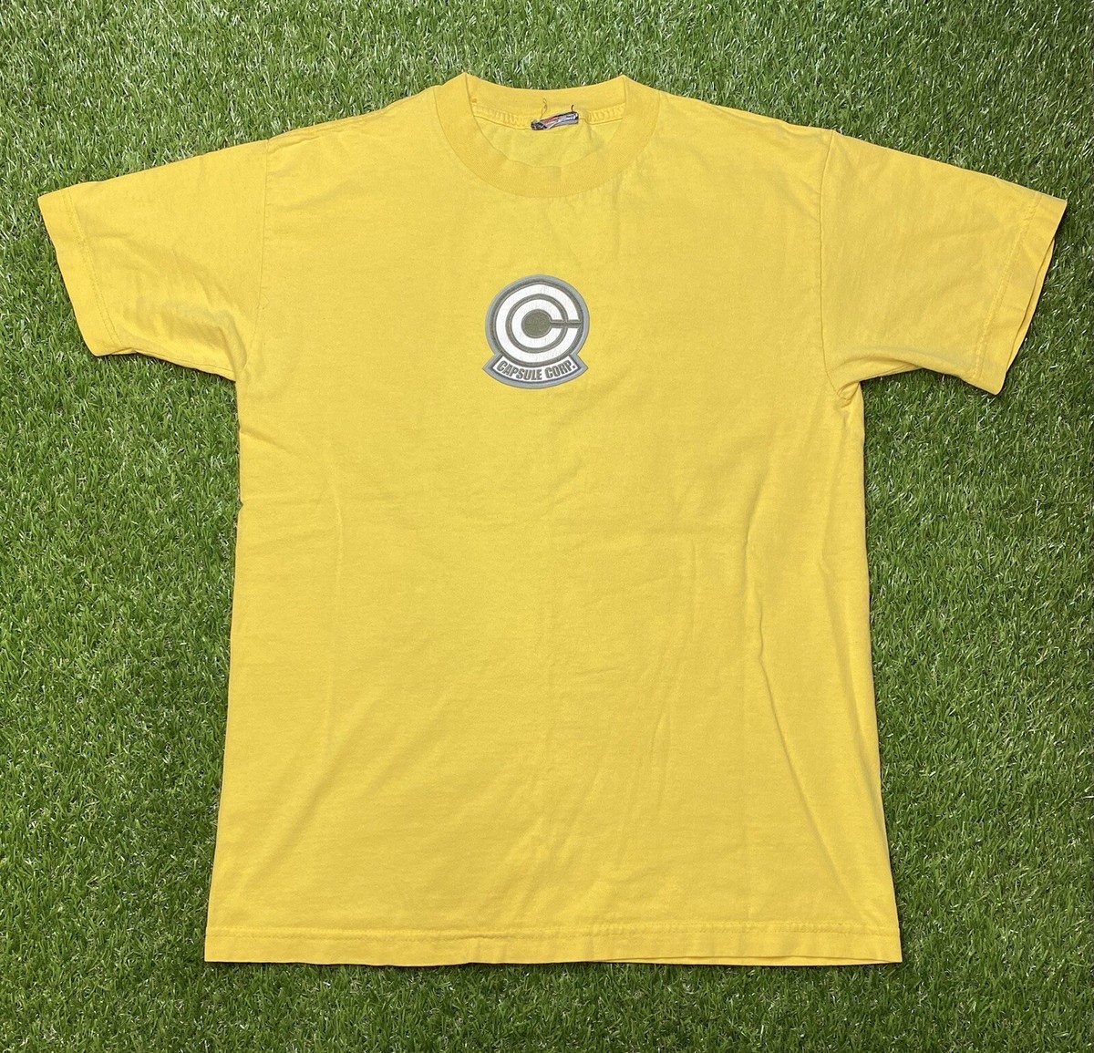 Vintage 2000 DBZ Trunks with Sword Capsule Corp Yellow T