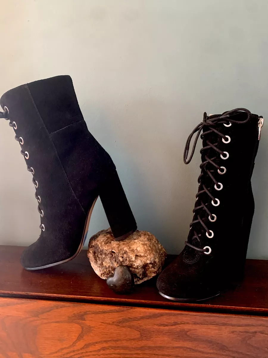 Vince camuto hotsell black suede boots
