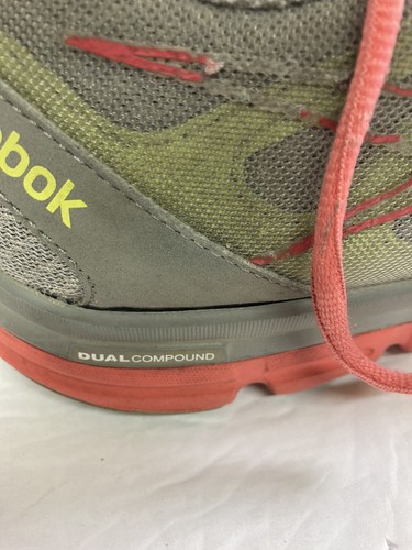 Reebok Running Woman’s 8 Dual Compound, Gray/ Pink. Highlights - Picture 4 of 12