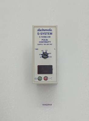 ELECTROMATIC S-SYSTEM S114166 230 PULS-KONTINUITÄT