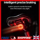 LED Bike Taillight USB Rechargeable Smart Brake Sensing Night Riding Rear Lights