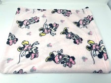 Disney Baby Pink Minnie Mouse Baby/Stroller Blanket 35  X 30  