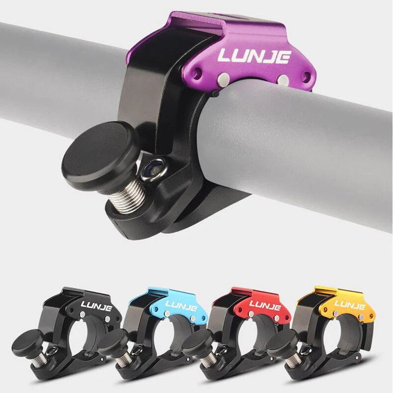 LUNJE Bike Bell Ring Cycling Horn Handlebar Hidden Bell Crisp